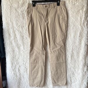 Tommy Hilfiger Women's Tan Straight Leg Pants